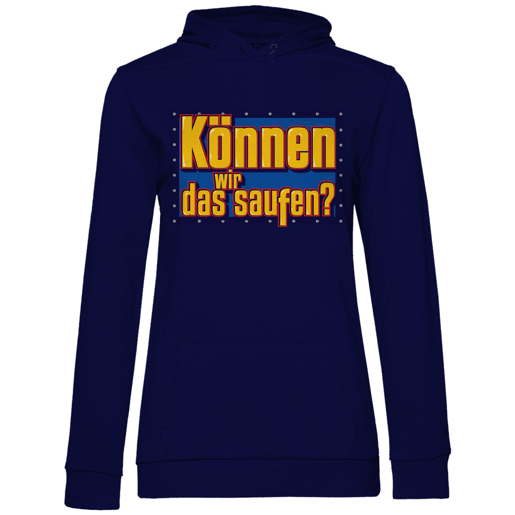 Können wir das saufen? Bob der Baumeister - Damen Hoodie Navy Blue