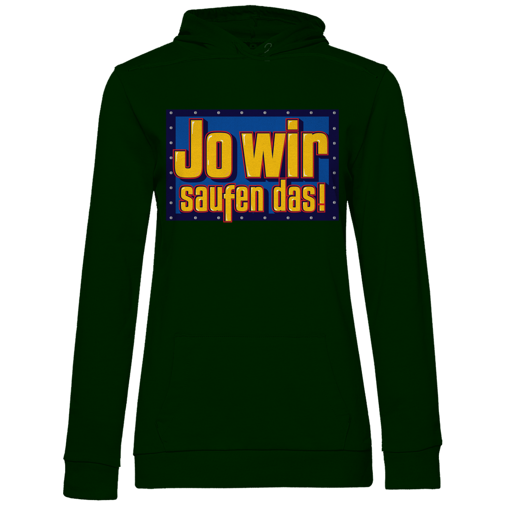 Jo wir saufen das - Bob der Baumeister - Damen Hoodie Forest Green
