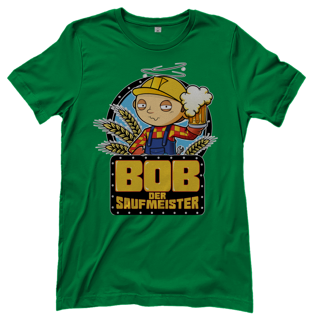 Bob der Baumeister Saufmeister - Damenshirt Kelly Green
