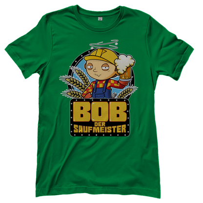 Bob der Baumeister Saufmeister - Damenshirt Kelly Green