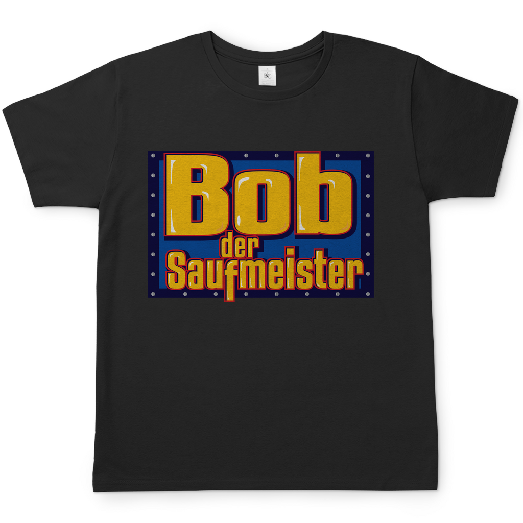 Bob der Saufmeister - Herren Shirt Black