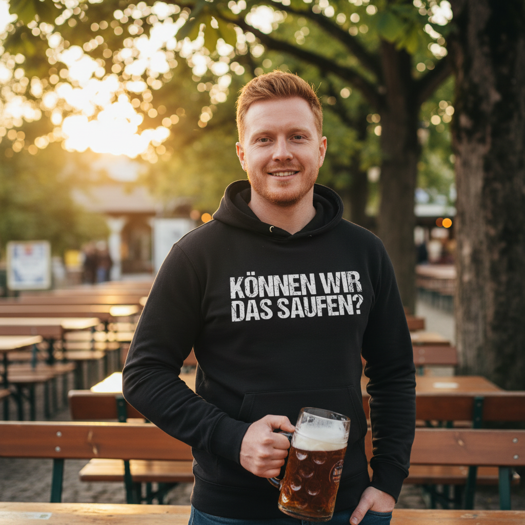 Können wir das saufen? - Unisex Hoodie