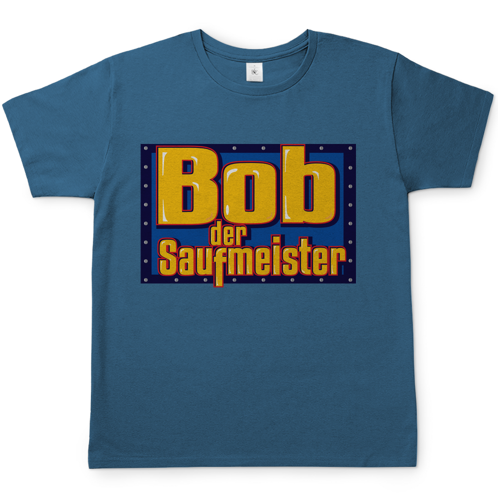 Bob der Saufmeister - Herren Shirt Stone Blue