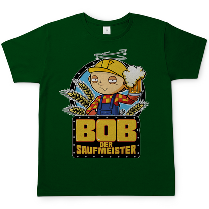 Bob der Baumeister Saufmeister - Herren Shirt Bottle Green