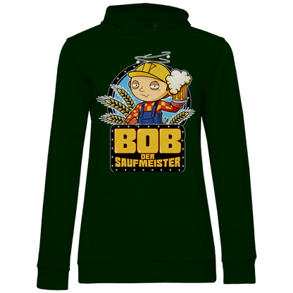 Bob der Baumeister Saufmeister - Damen Hoodie Forest Green