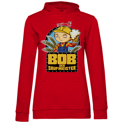 Bob der Baumeister Saufmeister - Damen Hoodie Red