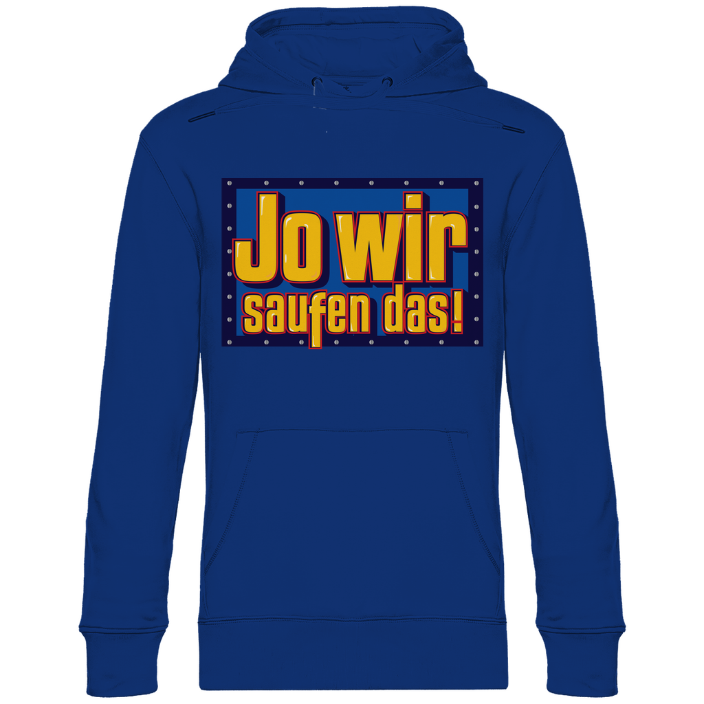 Jo wir saufen das - Bob der Baumeister - Unisex Hoodie Royal