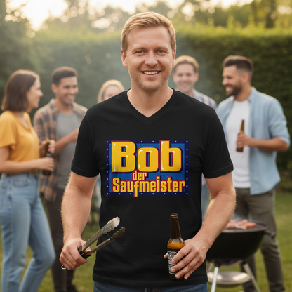 Bob der Saufmeister - Herren V-Neck Shirt