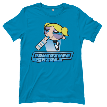 Bubbles Powersuff Powerpuff Girls - Damenshirt Atoll