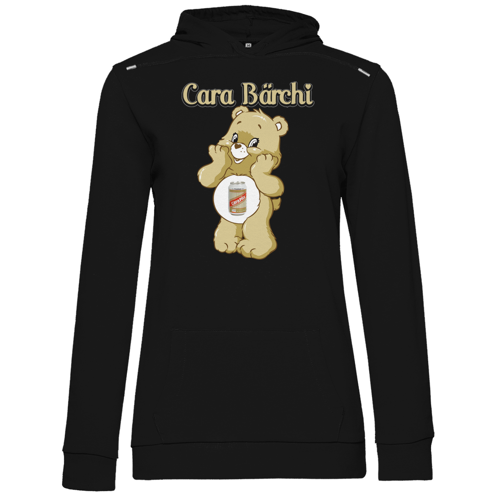 Cara Bärchi - Glücksbärchi - Damen Hoodie Black