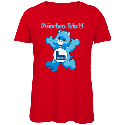 München Bärchi - Glücksbärchi - Damen Premium Bio T-Shirt Red