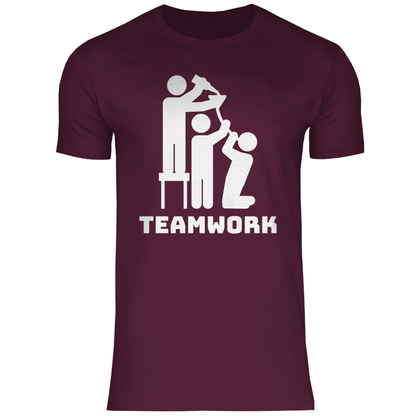 Teamwork - Herren Shirt Burgundy