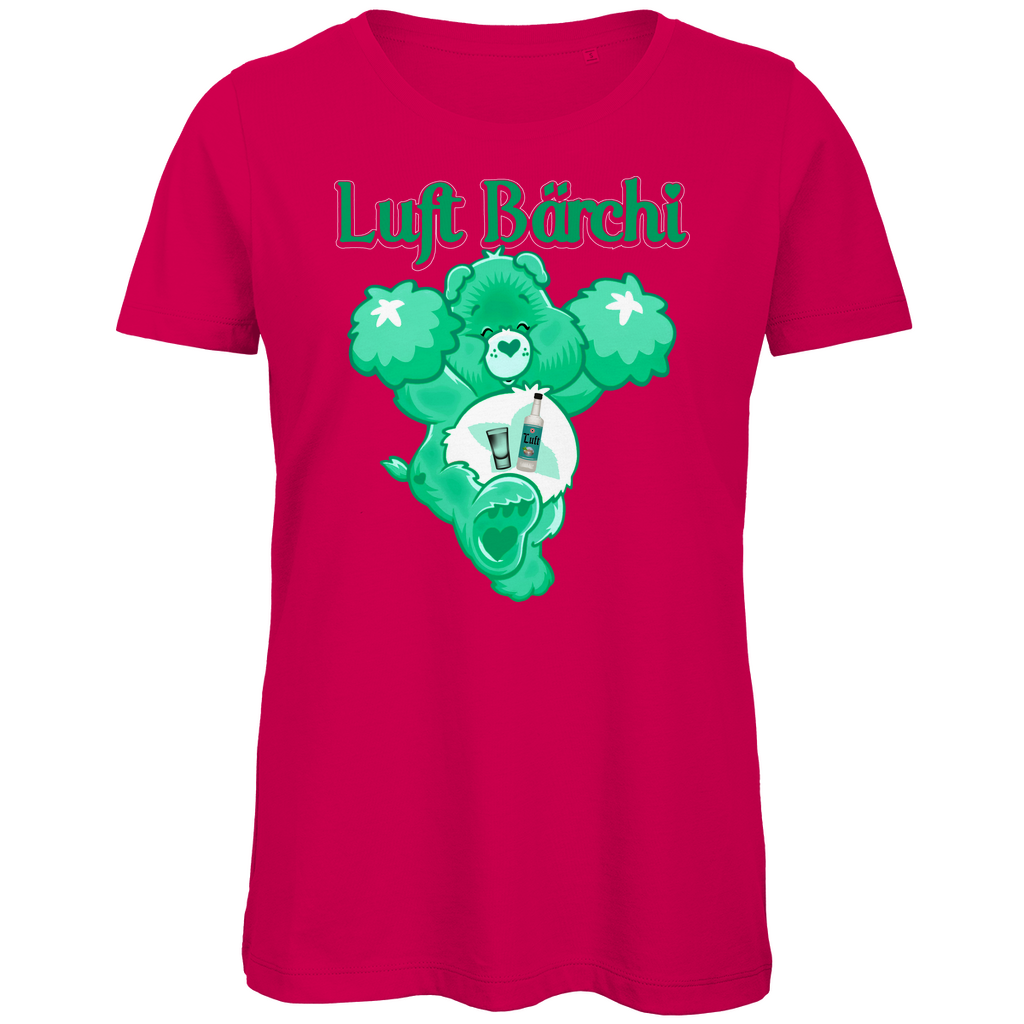 Luft Bärchi - Glücksbärchi - Damen Premium Bio T-Shirt Fuchsia