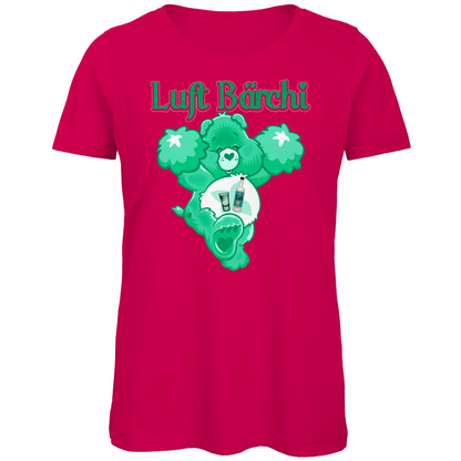 Luft Bärchi - Glücksbärchi - Damen Premium Bio T-Shirt Fuchsia