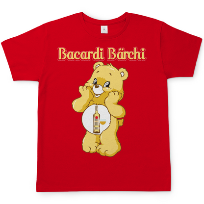 Bacardi Bärchi - Glücksbärchi - Herren Shirt Red