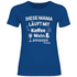 Diese Mama läuft mit Kaffee, Wein & Amazon Prime - Damenshirt Royal Blue