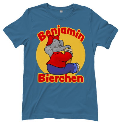 Benjamin Blümchen Bierchen - Damenshirt Stone Blue