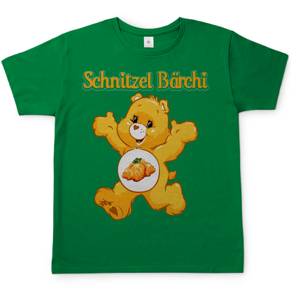 Schnitzel Bärchi - Glücksbärchi - Herren Shirt Kelly Green