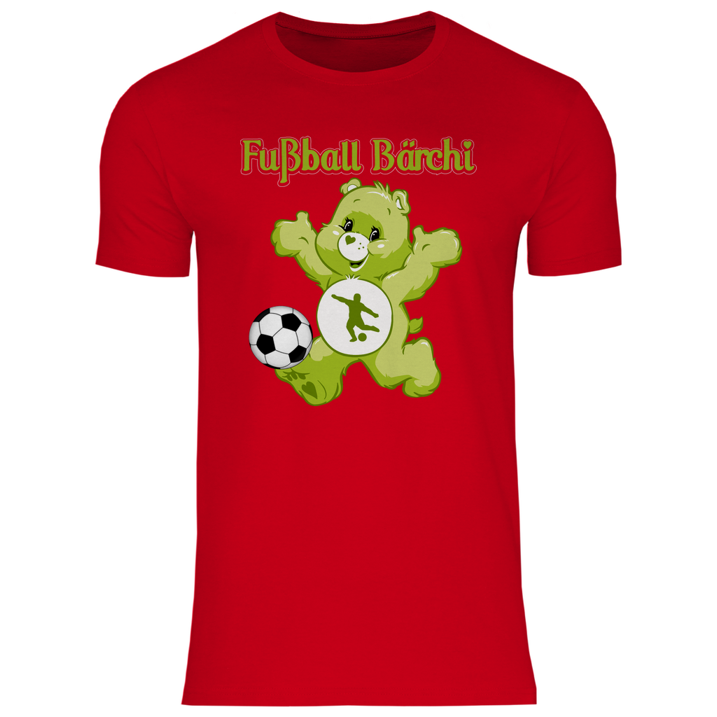 Fußball Bärchi - Glücksbärchi - Herren Shirt