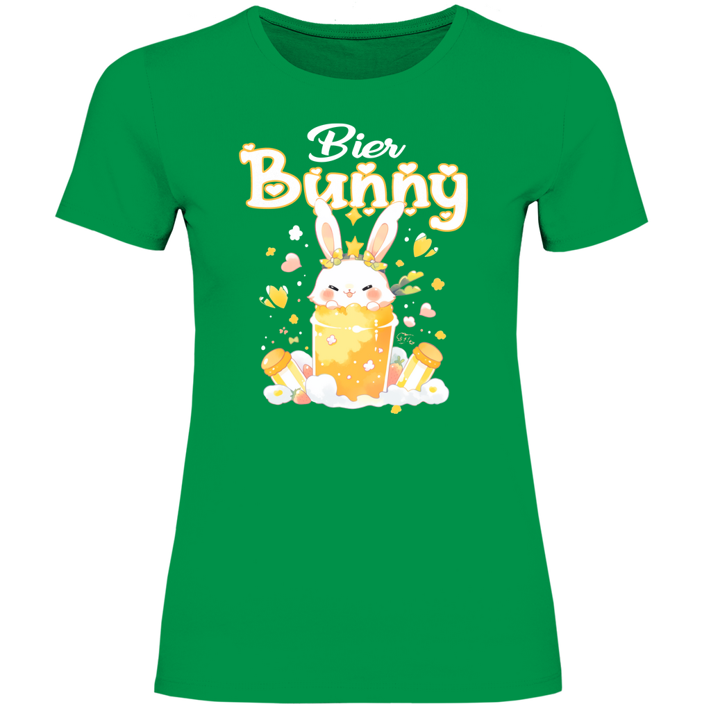 Bier Bunny Hase - Damenshirt