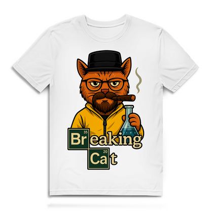 Breaking Bad Breaking Cat Katze - Herren Premium Bio T-Shirt