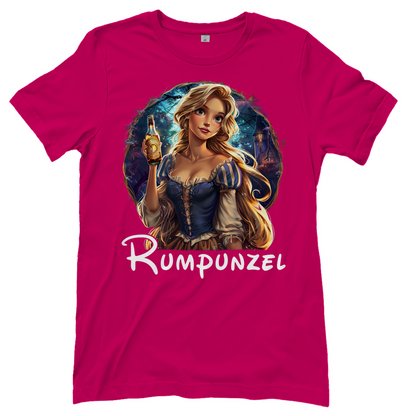Rumpunzel Retro - Damenshirt Sorbet