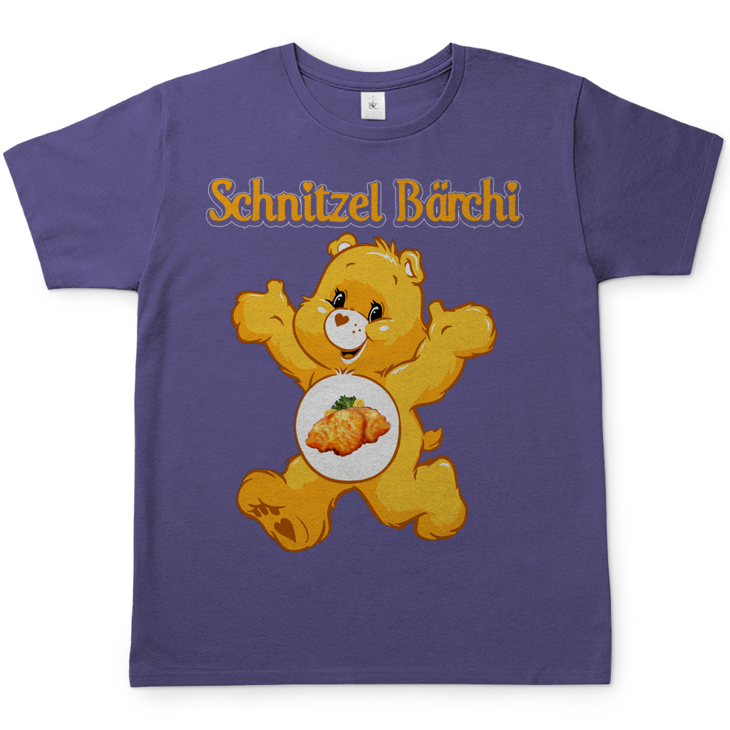 Schnitzel Bärchi - Glücksbärchi - Herren Shirt Millennial Lilac