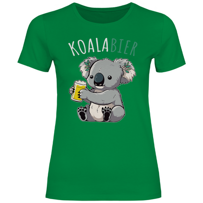 Koalabier - Damenshirt Kelly Green