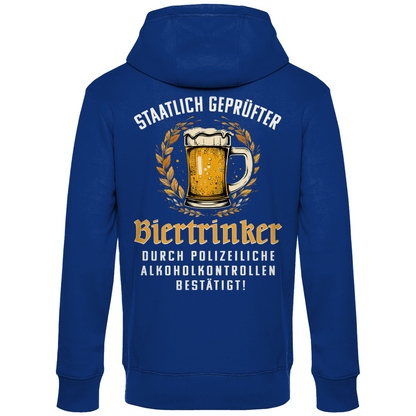Staatlich geprüfter Biertrinker - Unisex Hoodie