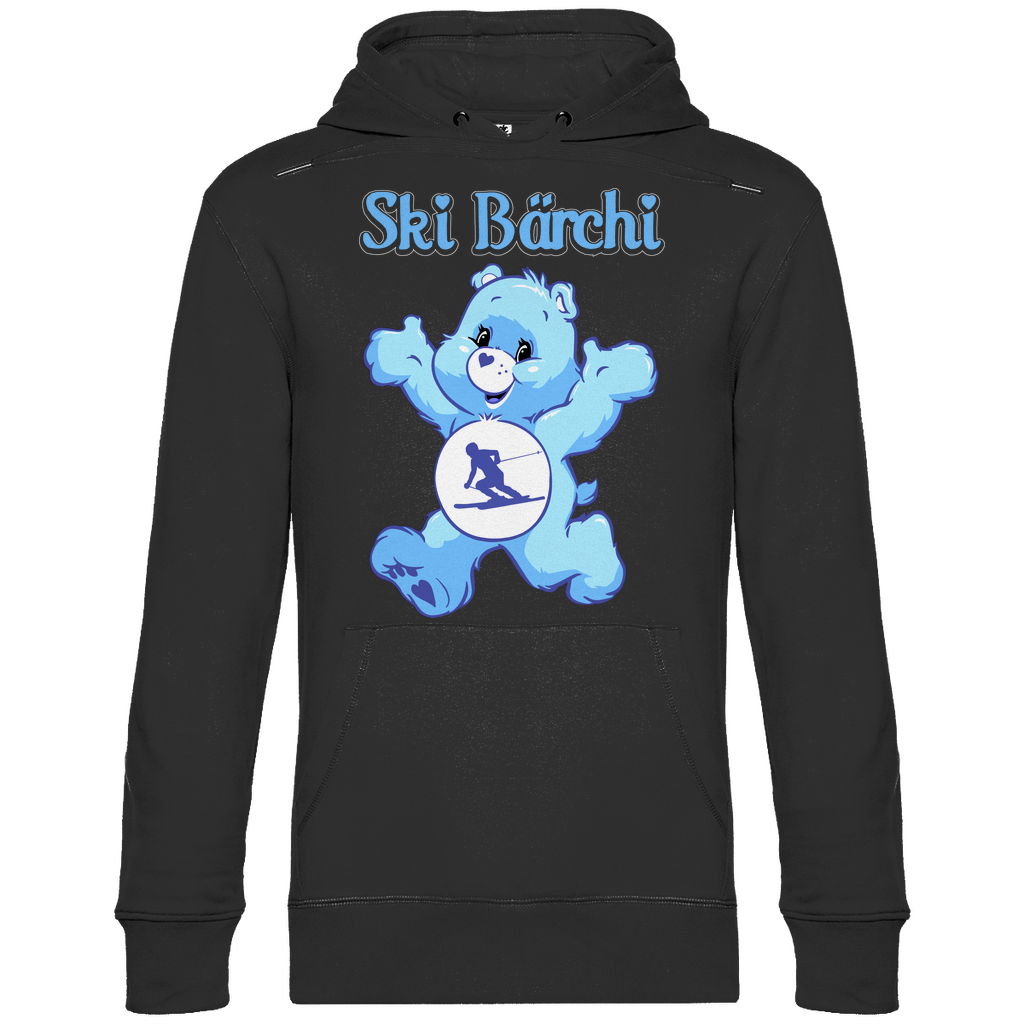 Ski Bärchi - Glücksbärchi - Unisex Hoodie Black