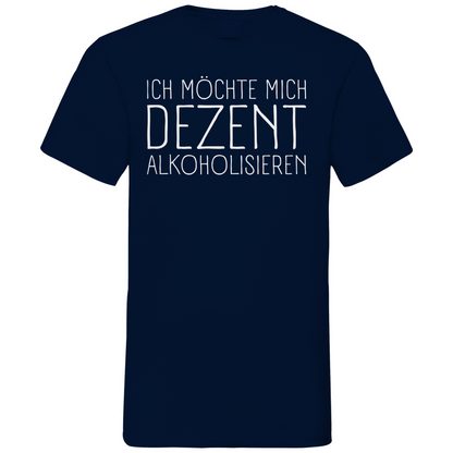 Ich möchte mich dezent alkoholisieren - Herren V-Neck Shirt