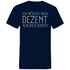 Ich möchte mich dezent alkoholisieren - Herren V-Neck Shirt Navy