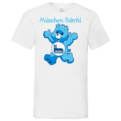 München Bärchi - Glücksbärchi - Herren V-Neck Shirt