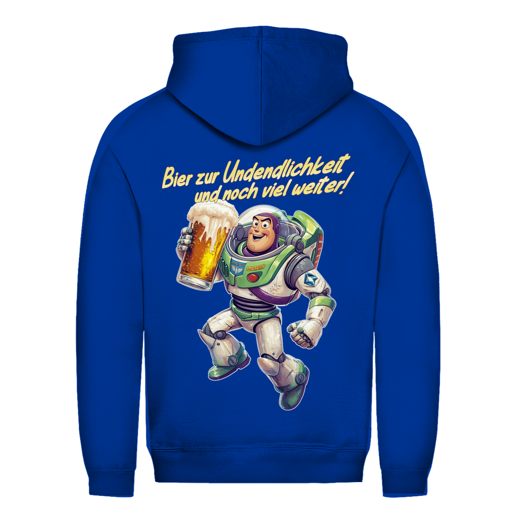 Bier zur Unendlichkeit und noch viel weiter - Buzz Lightyear Toy Story - Damen Hoodie Royal Blue