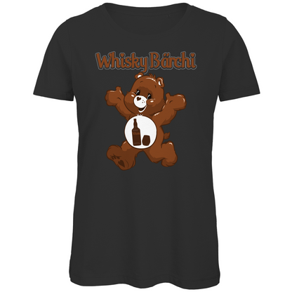 Whisky Bärchi - Glücksbärchi - Damen Premium Bio T-Shirt Black