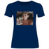 Ich sehe leere Gläser - Damenshirt Navy