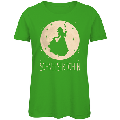 Mond Prinzessin - Schneesektchen - Damen Premium Bio T-Shirt Real Green