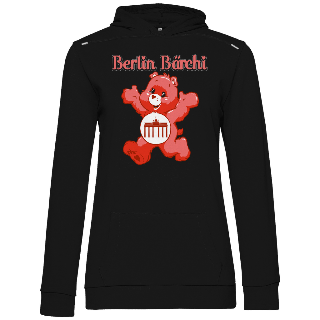 Berlin Bärchi - Glücksbärchi - Damen Hoodie Black