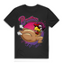 Bratan Shirt Männer – Lustiges Hähnchen im Comic Style mit Hip-Hop Vibes Black