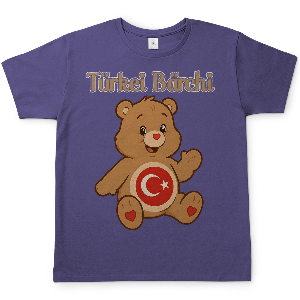 Türkei Bärchi - Glücksbärchi - Herren T-Shirt Millennial Lilac