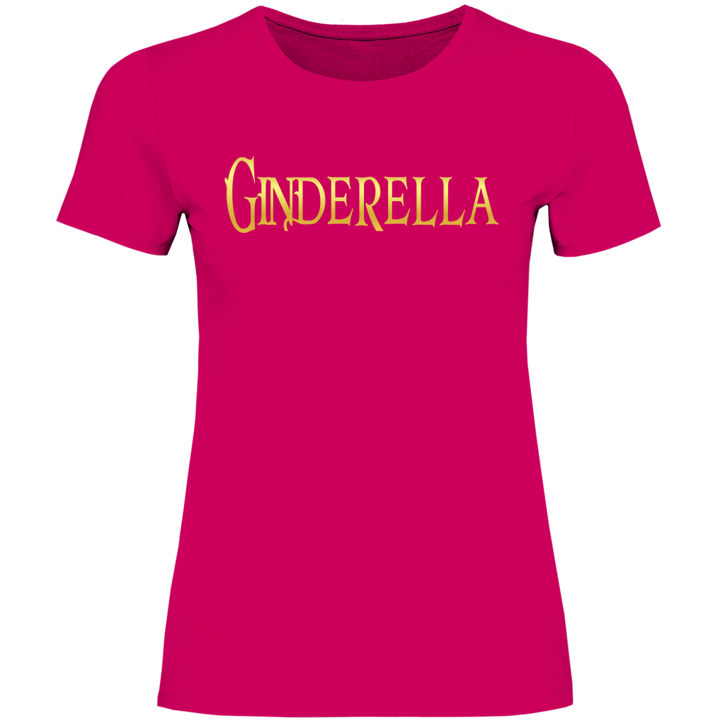 Ginderella - Prinzessin Gold - Damenshirt