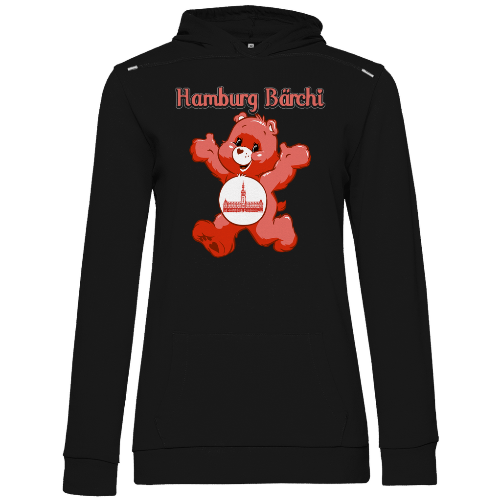 Hamburg Bärchi - Glücksbärchi - Damen Hoodie Black