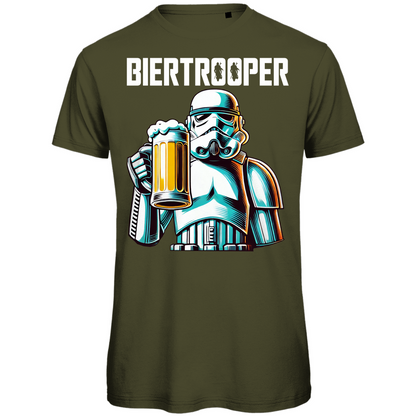 Biertrooper - Star Wars Stormtrooper - Herren Premium Bio T-Shirt Khaki