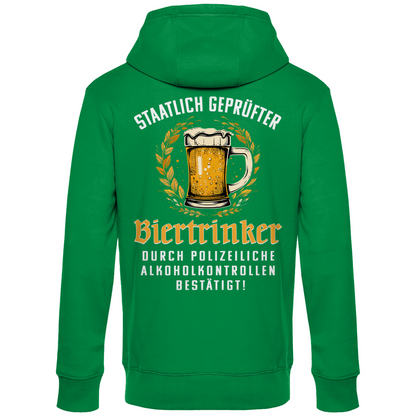 Staatlich geprüfter Biertrinker - Unisex Hoodie