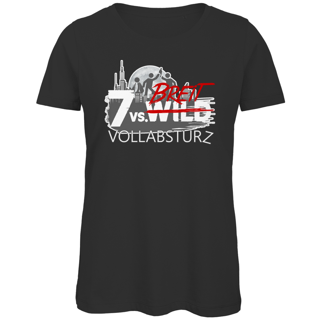 7 vs Breit Vollabsturz - Damen Premium Bio T-Shirt