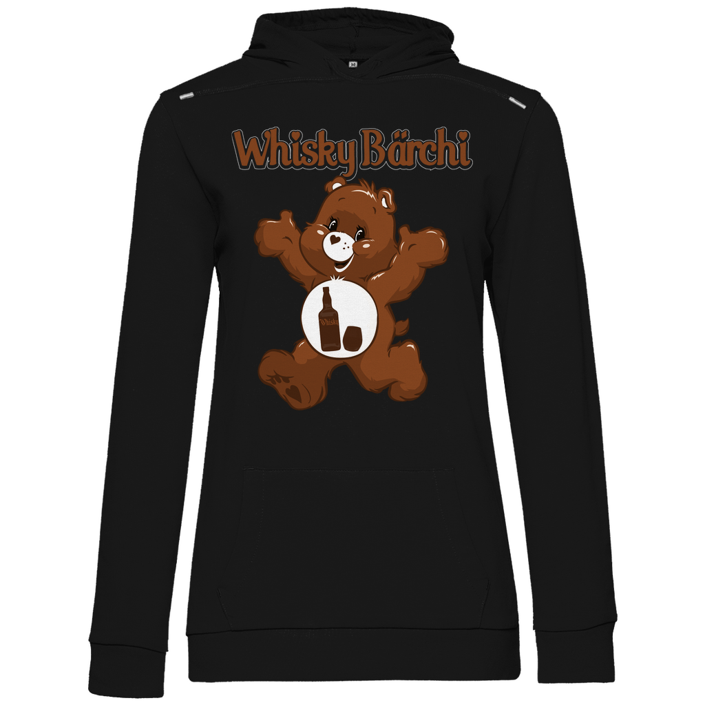 Whisky Bärchi - Glücksbärchi - Damen Hoodie Black