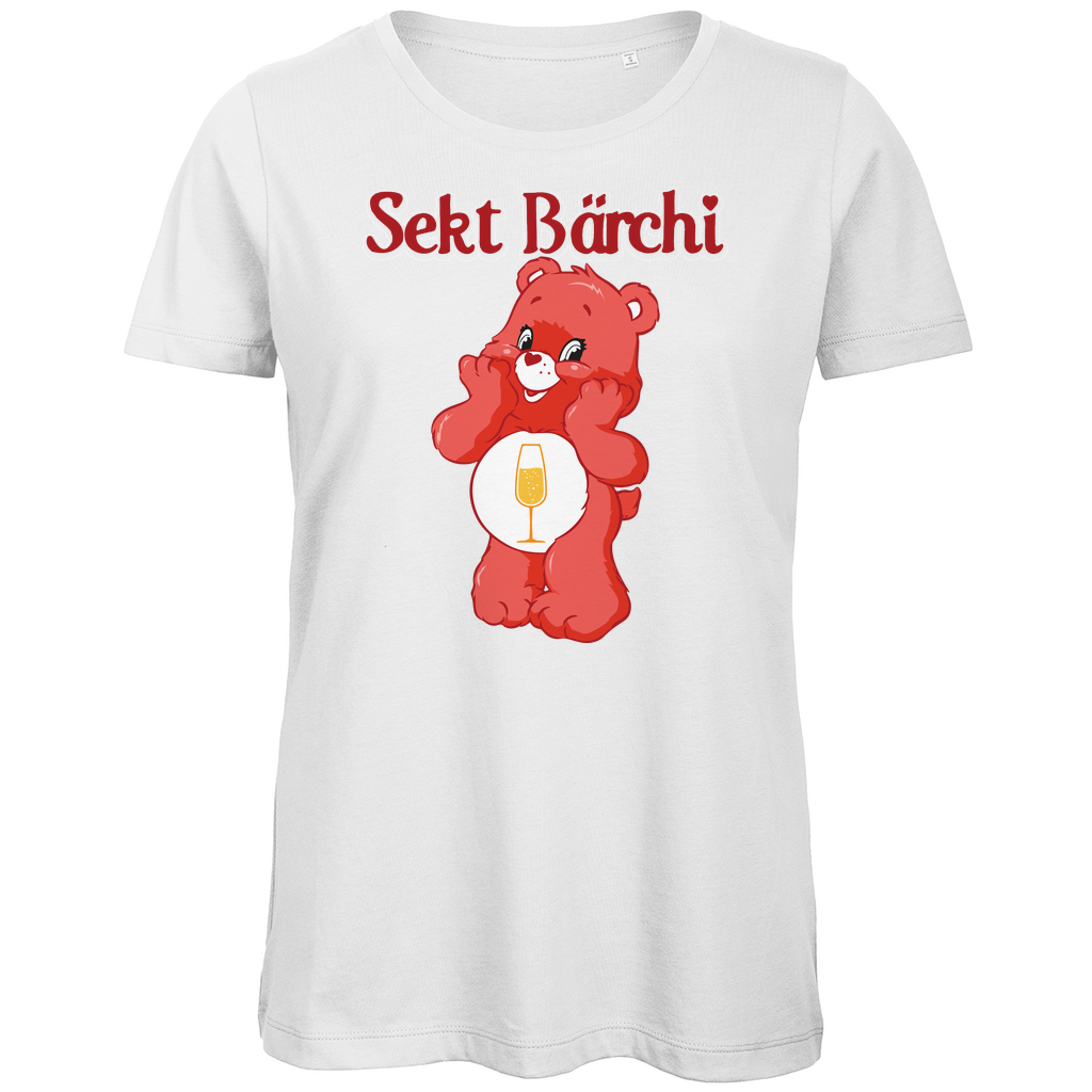 Sekt Bärchi - Glücksbärchi - Damen Premium Bio T-Shirt