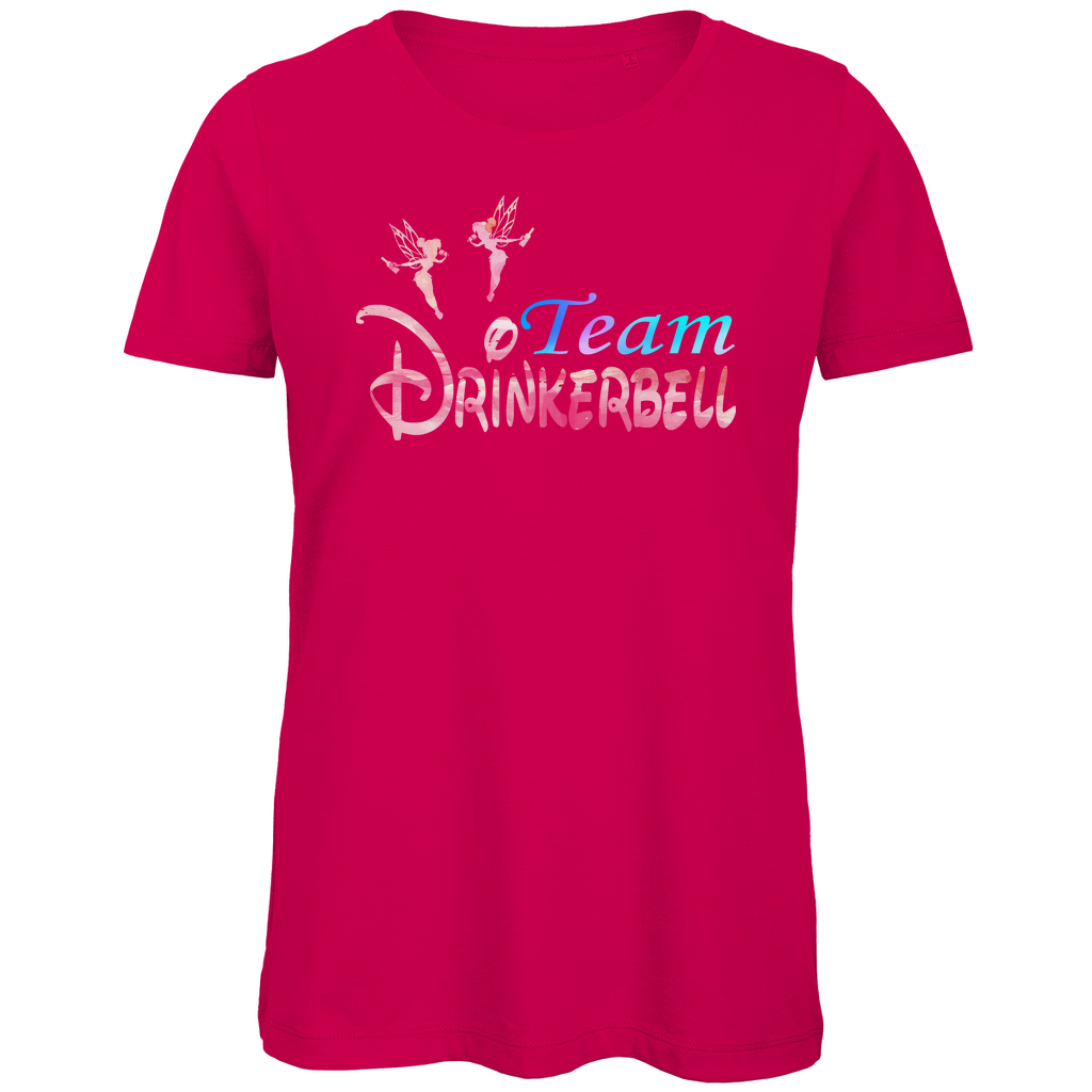 Team Drinkerbell - Damen Premium Bio T-Shirt Fuchsia