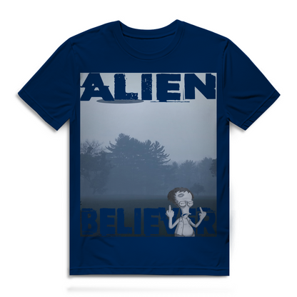 Alien Believer Roger - Herren Premium Bio T-Shirt