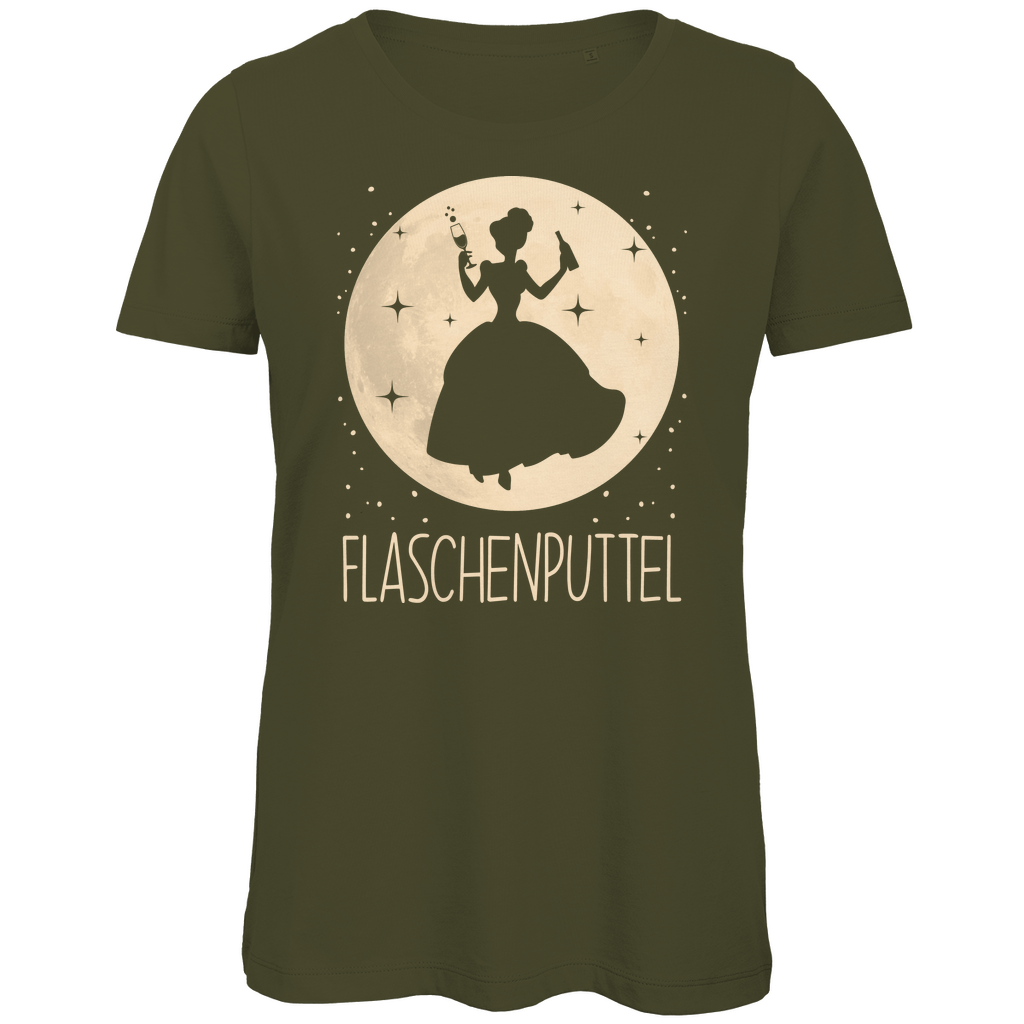 Mond Prinzessin - Flaschenputtel - Damen Premium Bio T-Shirt